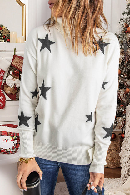 Jersey con estampado de estrellas