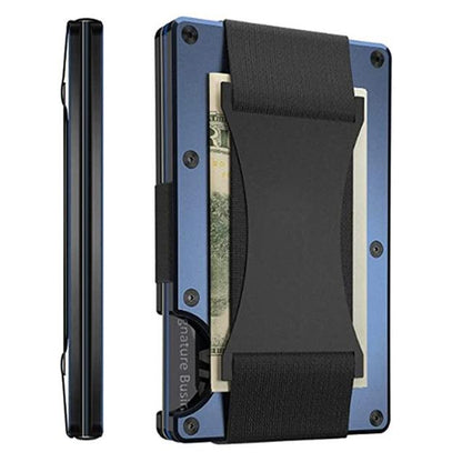 Minimalist Men's Slim Wallet with Rfid Protection