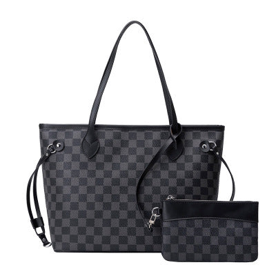 Women's Plaid Tote Bag