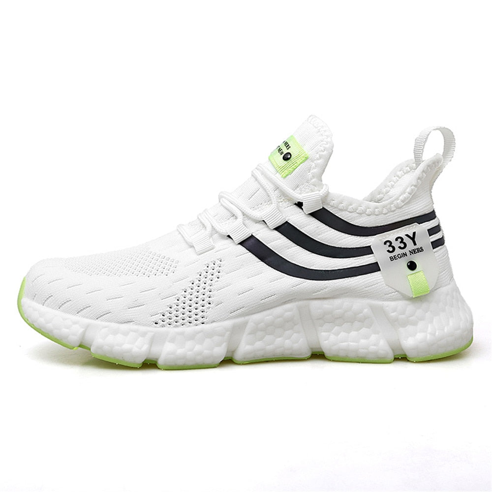 White walking and gym shoes YE33