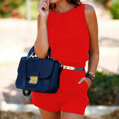 Stylish romper with pockets