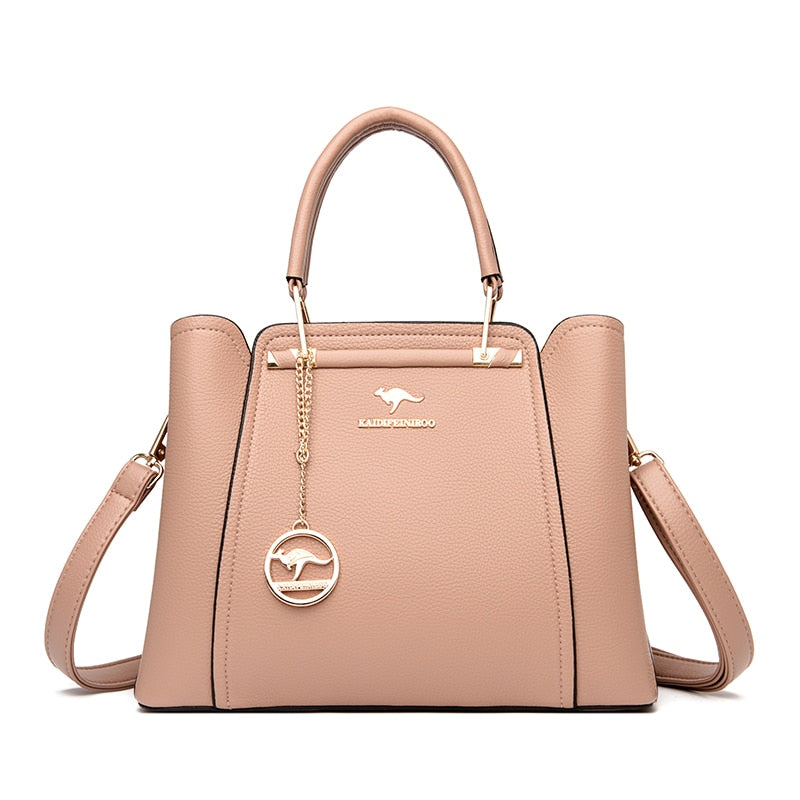 Classic leather bag for women - Aussie