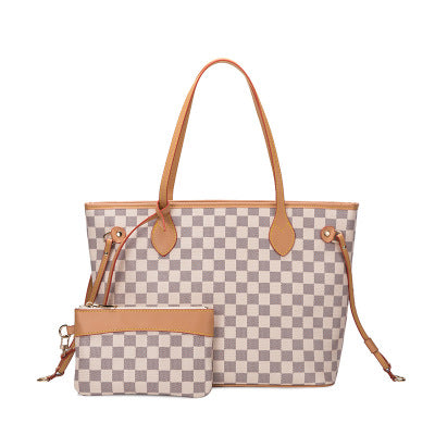 Women's Plaid Tote Bag