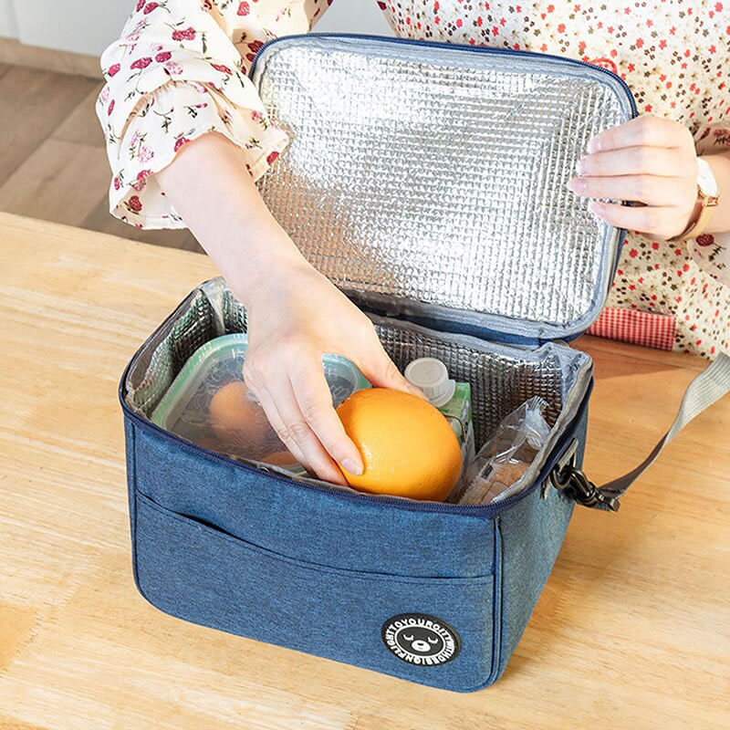 Bolsa térmica impermeable para alimentos