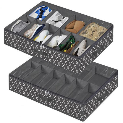 10 Grid Shoe Organizer