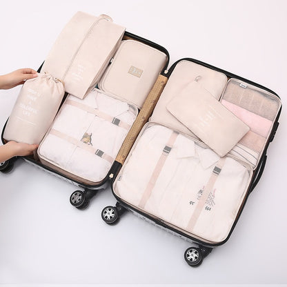 8pcs/set Large Capacity Travel Organizer