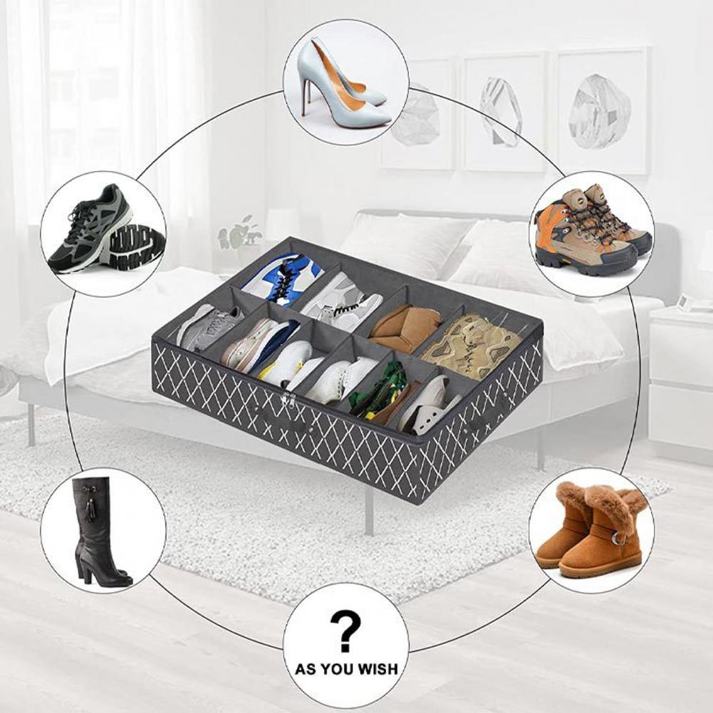 10 Grid Shoe Organizer