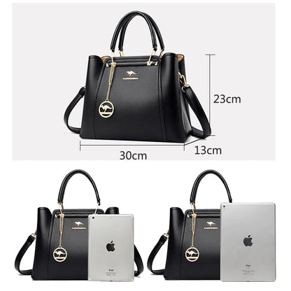 Classic leather bag for women - Aussie