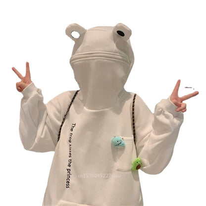 Unisex Frog Zip Hoodie