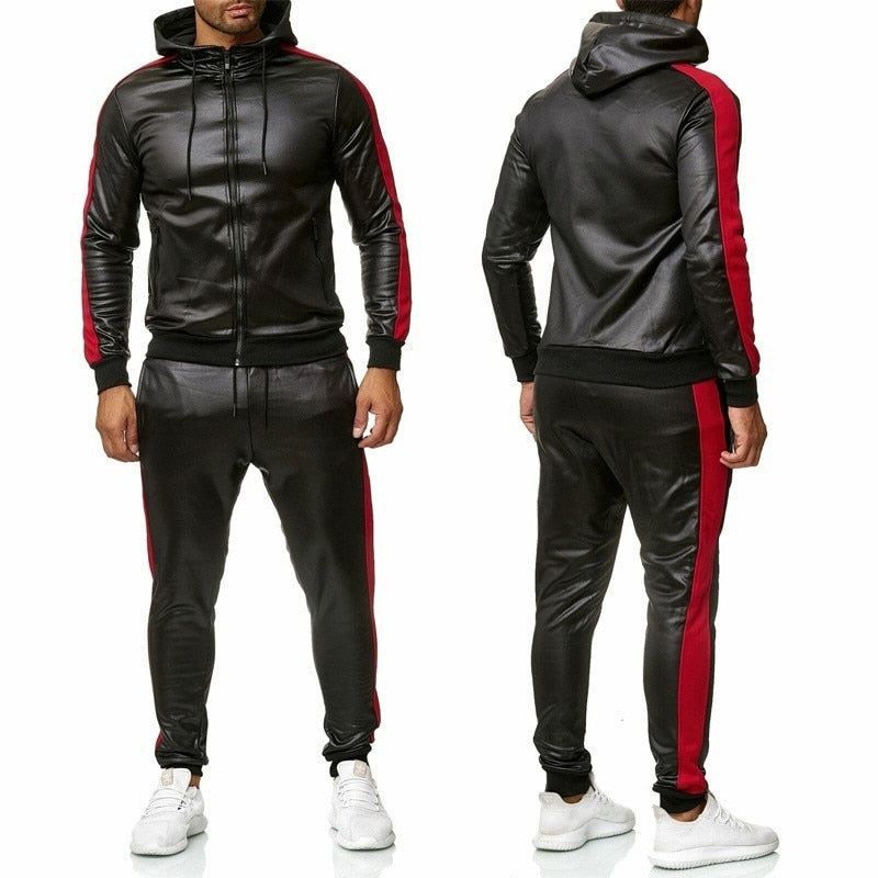 Hooded jacket and pants set