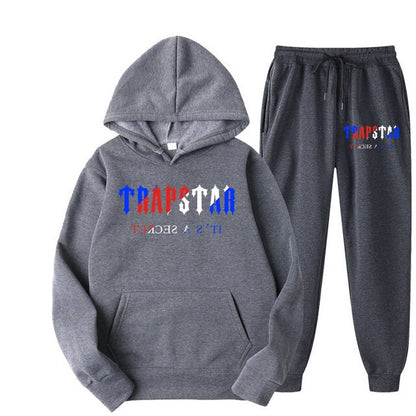 Men's Cotton Sports Hoodie and Pants Set