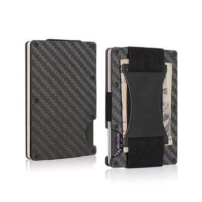 Minimalist Men's Slim Wallet with Rfid Protection