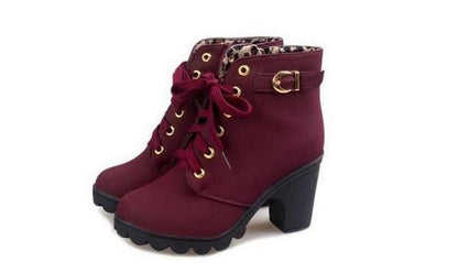 Women's Boots Thick Heel Autumn Winter