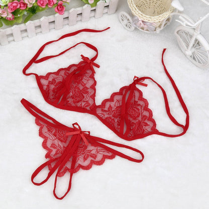 Transparent underwear set