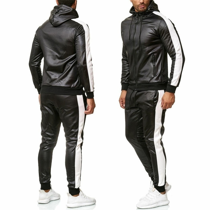 Hooded jacket and pants set