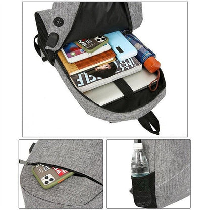 USB charging backpack