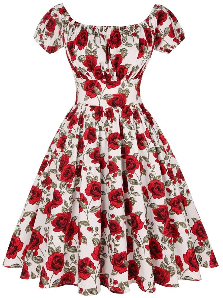 Women's Rockabilly Swing Dress, Party Dresses - 50s / 60s