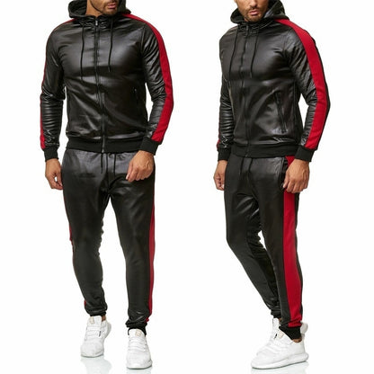 Hooded jacket and pants set