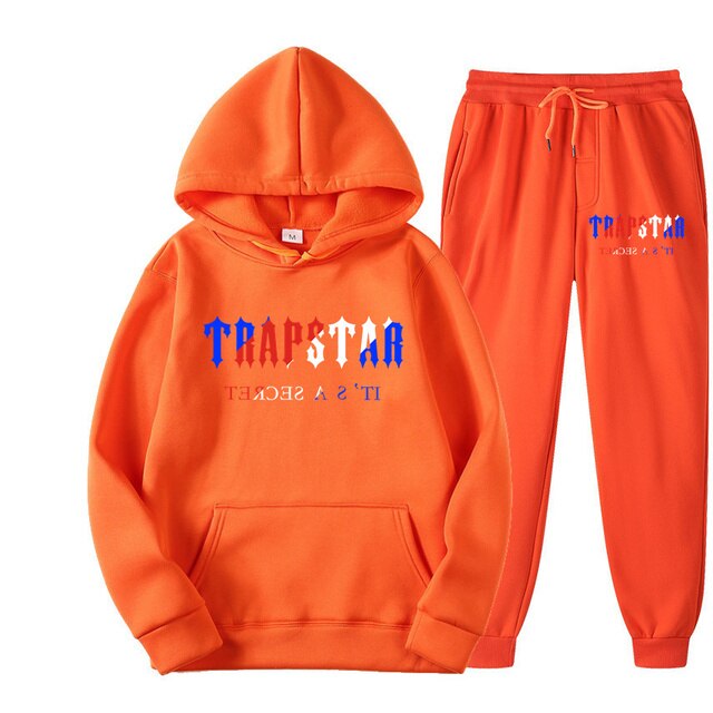 Men's Cotton Sports Hoodie and Pants Set